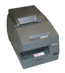 EPSON, TM-U675P, DOT MATRIX RECEIPT, SLIP & VALIDATION PRINTER, PARALLEL, EPSON DARK GRAY, MICR, NO AUTOCUTTER, REQUIRES POWER SUPPLY